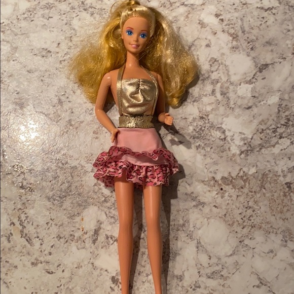 88 Vintage Mattel Barbie Doll Blonde Animal Print - Picture 2 of 5